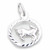 Taurus the Bull sterling silver charm .925 x 1 Small Zodiac charms