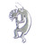 Kokopelli sterling silver charm .925 x 1 Myth Native American charms S1