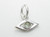 Evil Eye TINY sterling silver charm .925 Talisman Protection charms additional view
