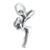 Fairy Sprite sterling silver charm .925 x 1 Fairies and Sprites charms
