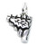 Pipes of Pan small sterling silver charm .925 Pans Pipe charms