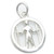 Long Man of Wilmington sterling silver charm .925 x1 Longman Hill Figure