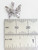 Butterfly sterling silver pendant .925 x 1 butterflies pendants M1 detail