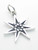 Elven star septagram sterling silver charm .925 x 1 Faerie stars additional view