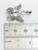 Butterfly sterling silver pendant .925 x 1 butterflies pendants N1 size example