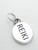 REIKI sterling silver charm .925 x 1 Healing and life force energy charms detail