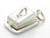 Cheese dish opening sterling silver charm .925 Cheese charms size example