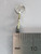 Number 2 TINY sterling silver charm .925 Numbers Two size example