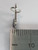 Number 4 TINY sterling silver charm .925 Numbers Four size example