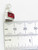 Starboard Red Light sterling silver charm .925 Sailing charms. detail