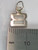 Number 8 TINY sterling silver charm .925 x 1 Numbers Eight detail