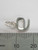 Number 9 TINY sterling silver charm .925 x 1 Numbers Nine size example