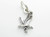 Eagle TINY sterling silver charm .925 x 1 Eagles Bird Birds charms