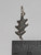 Leaf TINY sterling silver charm .925 x 1 Leaves charms detail