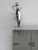 Elephant Head Tiny sterling silver charm .925 x 1 Elephants charms side view