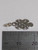 Celtic tiny sterling silver charm .925 Celt and Celtics charms size example