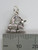 Giraffe tiny 2D sterling silver charm .925 Giraf Giraffes charms detail