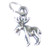 Moose TINY sterling silver charm .925 Tiny charms