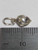 Acorn tiny sterling silver charm .925 x1 Acorns and Oak Trees charms size example