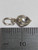 Acorn tiny sterling silver charm .925 Acorns and Oak Trees charms size example