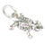 Horned Toad TINY sterling silver charm .925 Toads Frogs charms