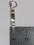 Christian Fish TINY sterling silver charm .925 Holy Fishes charms side view