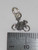 Bike Bicycle TINY sterling silver charm .925 x 1 Bikes charms detail