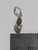 Sandal tiny sterling silver charm .925 x 1 Sandals and shoes charms detail