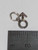 Male symbol tiny sterling silver charm .925 Men charms size example