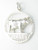 Jersey sterling silver charm .925 x 1 Country Island charms image 9