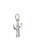 Cactus sterling silver charm .925 x 1 Cacti and Desert charms additional view