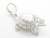 Tortoise sterling silver charm .925 x 1 Turtle Turtles Tortoises charms image 7