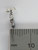 Bee Tiny sterling silver charm .925 Bees Insects Insect charms side view