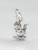 Bird on Branch Tiny sterling silver charm .925 Birds on Branches additional view