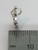 Horse TINY sterling silver charm .925 Horses charms side view