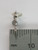 Dragonfly Tiny sterling silver charm .925 x 1 Dragon Fly Dragonflies side view
