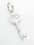 18 Birthday Key sterling silver charm .925 small 18th Birthdays Charms additional view
