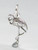Flamingo Tiny sterling silver charm .925 Flamingos tiny charms additional view