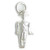 Quarterjack sterling silver charm .925 Quarter Jack charms