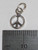 Peace tiny sterling silver charm .925 x 1 Peaceful Pacifist charms detail