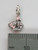 Fish Tiny sterling silver charm .925 TINY Fishes charms detail