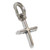 Cross TINY sterling silver charm .925 TINY Holy Crosses charms B1