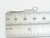 Cricket Bat sterling silver charm .925 Sports Bats charms size example