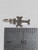 Cross TINY sterling silver charm .925 x 1 Crosses and Holy charms size example