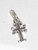 Cross TINY sterling silver charm .925 x 1 Crosses and Holy charms