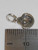 Seashell Sea shell Tiny sterling silver charm .925 Sea Shell Shells side view