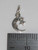 Moon with star TINY sterling silver charm .925 x 1 Moons Stars charms detail