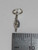 Dollar sign Tiny sterling silver charm .925 USD Dollars charms size example