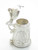 Large Opening Tankard sterling silver charm .925 Tankards Charms side view