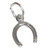 Horseshoe Tiny sterling silver charm Tiny .925 x 1 Horse Shoe charms